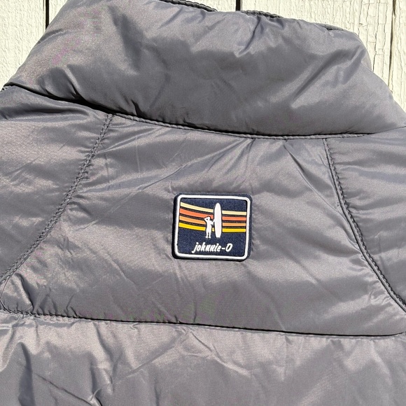 Johnnie-O vest Straits Quilted zip front Large gray - Picture 6 of 14